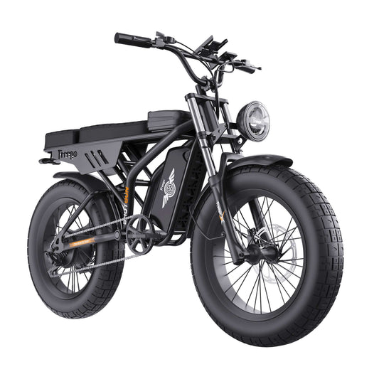 GaoBai EMB009 best high power fat tire electric bike for steep hills right side