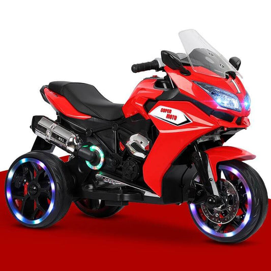 TAMCO best 12V 3 wheel electric ride on motorcycle for toddlers with LED wheels