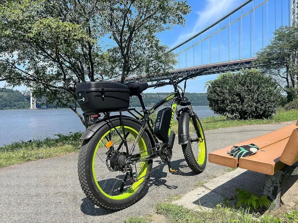 KETELES 48V 23AH dual motor 2000W electric bike with fat tires.