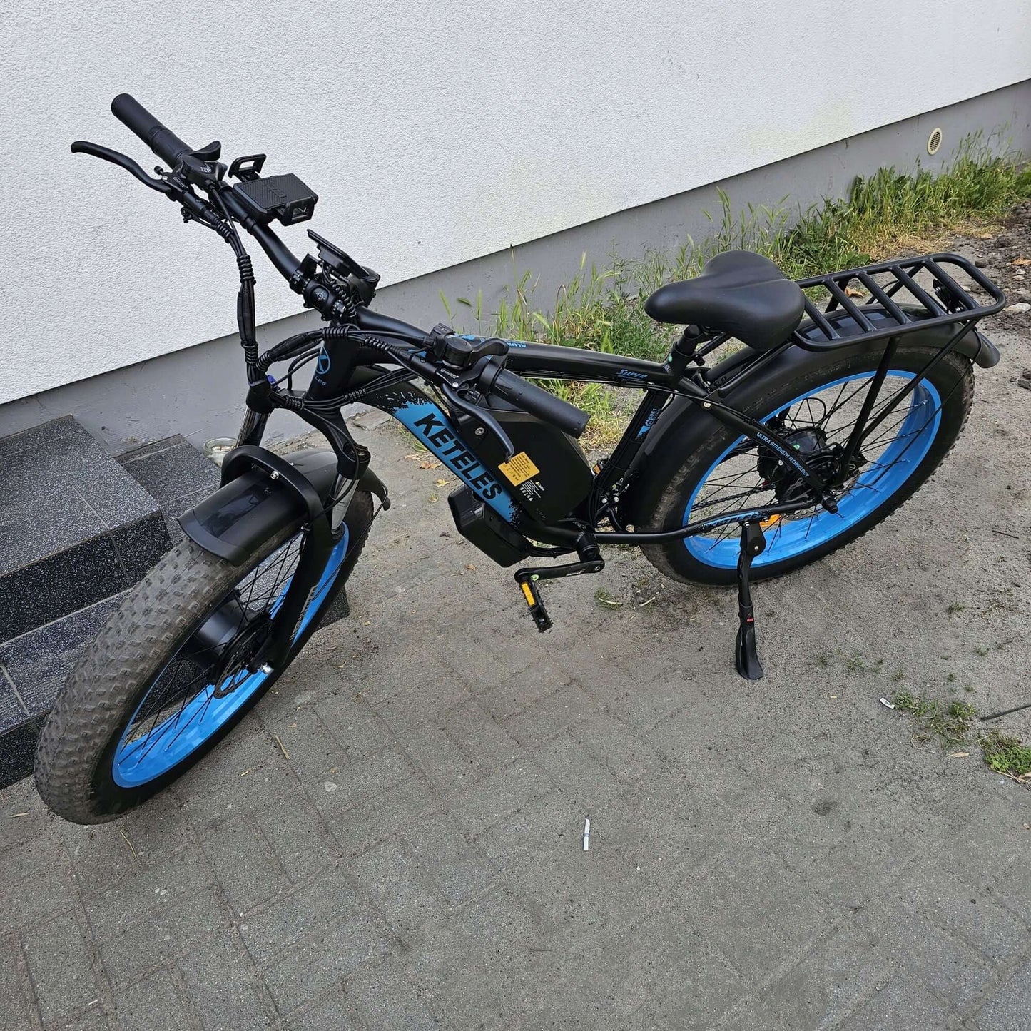KETELES 48V 23AH dual motor 2000W electric bike with fat tires.