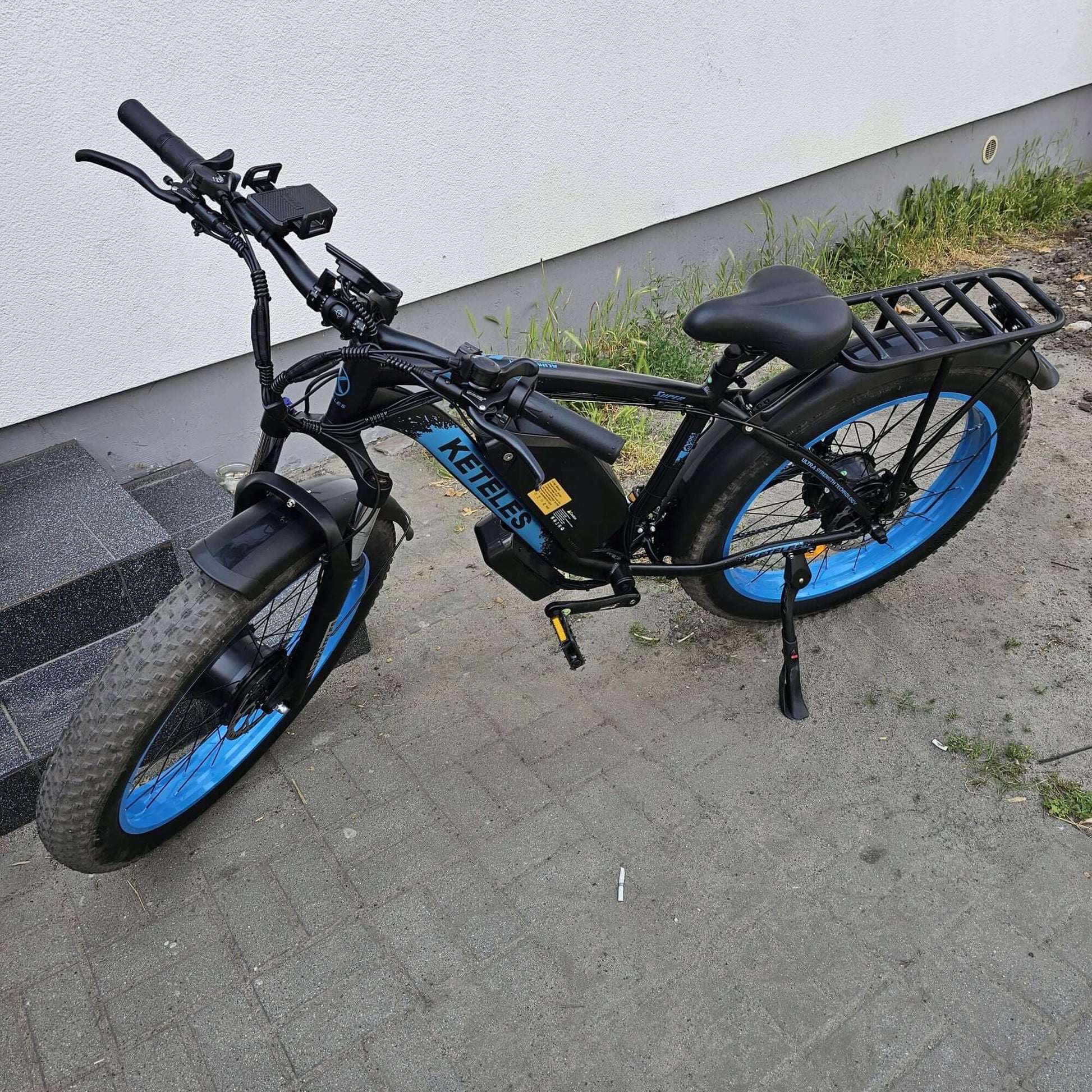 KETELES 48V 23AH dual motor 2000W electric bike with fat tires.