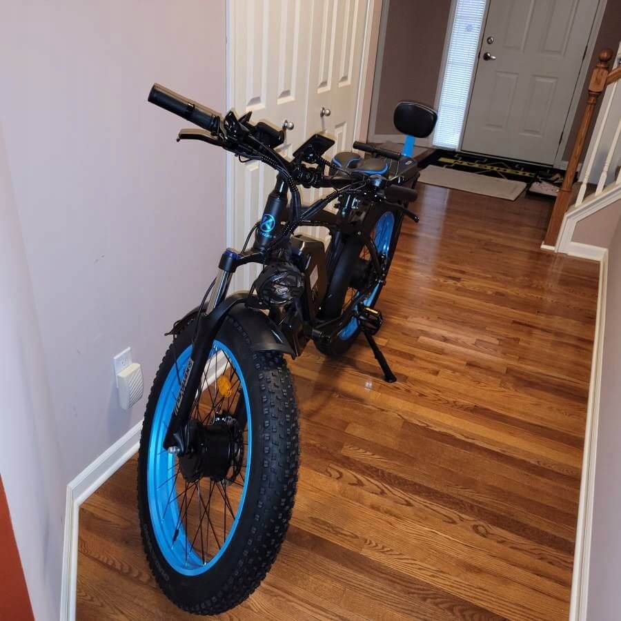 KETELES 48V 23AH dual motor 2000W electric bike with fat tires.