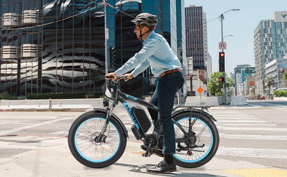 KETELES 48V 23AH dual motor 2000W electric bike with fat tires.