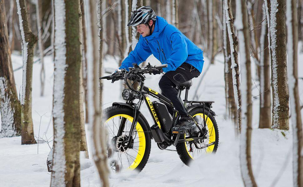 KETELES 48V 23AH dual motor 2000W electric bike with fat tires.