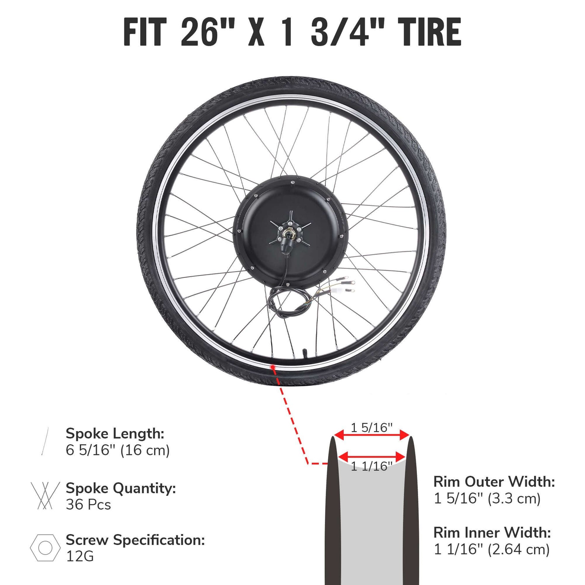 EcoHaul Vetted 48V 1000W ebike kit safety components and brakes